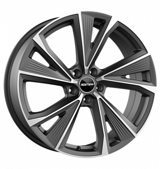 GMP, Evento, 10x21 ET30 5x112 66,5, matt anthracite diamond