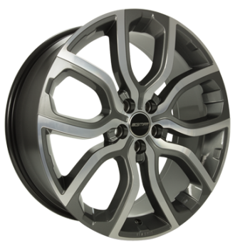 GMP, Evos, 8x20 ET45 5x108 63,4, anthracite diamond