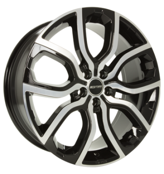 GMP, Evos, 8x20 ET45 5x108 63,4, black diamond