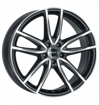 MAK, Evo-D, 11x21 ET55 5x112 66,6, black mirror