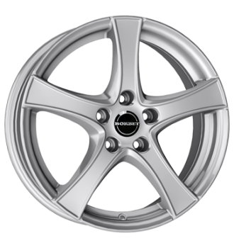 Borbet, F2, 7,5x18 ET45 5x114,3 60,1, brillant silver