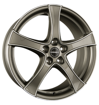 Borbet, F2, 7,5x18 ET45 5x114,3 60,1, graphite polished
