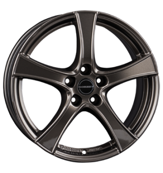 Borbet, F2, 6x16 ET45 5x114,3 72,5, mistral anthracite glossy