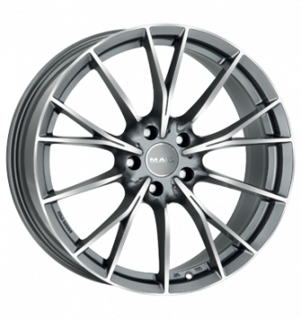 MAK, Fabrik-D, 9x20 ET40 5x112 66,6, gun metal - mirror face