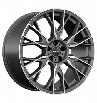 GMP, Fender, 10x22 ET38 5x112 66,6, matt anthracite diamond