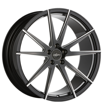 Oxigin, Oxforged 1, 9x21 ET18 5x120 76,9, black full polish HD