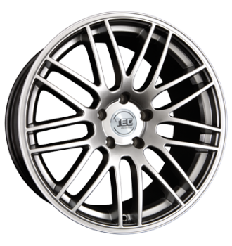 TEC Speedwheels, GT 1, 9,5x19 ET36 5x120 72,5, shiny silber
