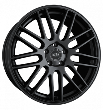 TEC Speedwheels, GT 1, 8,5x19 ET30 5x120 72,5, schwarz seidenmatt