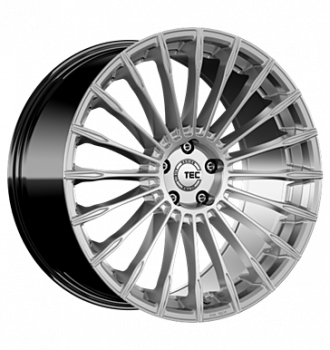 TEC Speedwheels, GT 5, 8,5x21 ET43 5x114,3 72,5, hyper silber