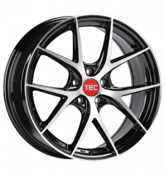 TEC Speedwheels, GT 6 Evo, 9x19 ET35 5x120 72,5, black-polished