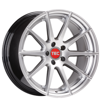 TEC Speedwheels, GT 7, 8,5x20 ET30 5x112 72,5, hyper-silver