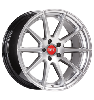 TEC Speedwheels, GT 7, 10,5x22 ET35 5x112 72,5, hyper-silver