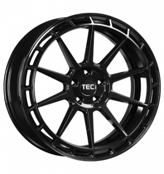 TEC Speedwheels, GT 8, 8x18 ET38 4x108 63,4, black-glossy