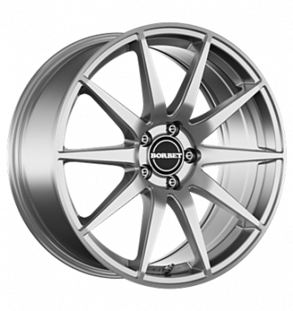 Borbet, GTX, 8x19 ET42 5x108 72,5, titan glossy