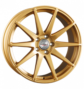 Borbet, GTX, 9,5x19 ET35 5x120 72,5, gold matt