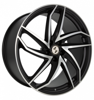 Eta Beta, Heron, 8,5x20 ET45 5x114,3 78,1, black matt full polish