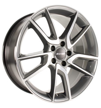 GMP, Hunter, 8,5x19 ET35 5x112 66,6, anthracite diamond