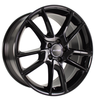 GMP, Hunter, 8,5x19 ET35 5x112 66,6, black glossy
