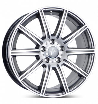 Keskin, KT16 Dynamic, 8x18 ET45 5x112 66,6, palladium front polish