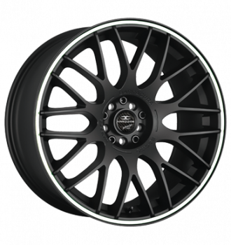 Barracuda, Karizzma, 8x18 ET32 5x100 73,1, PureSports / Color Trim weiss