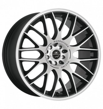 Barracuda, Karizzma, 8x18 ET13 4x100 73,1, mattblack-polished