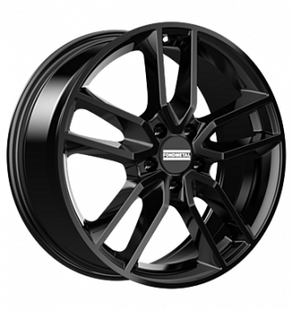Fondmetal, Koros, 7,5x17 ET45 5x112 66,5, glossy black