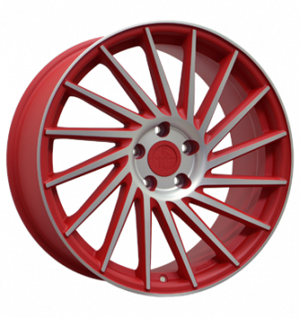 Keskin, KT17 Hurricane, 8,5x19 ET45 5x112 72,6, matt red front polish