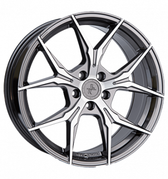 Keskin, KT19N, 8,5x19 ET45 5x108 72,6, palladium front polish