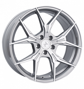 Keskin, KT19N, 8,5x19 ET45 5x112 72,6, silver front polish