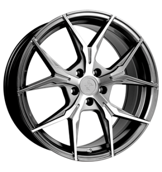 Keskin, KT19 Angel, 8x18 ET45 5x112 72,6, palladium front polish