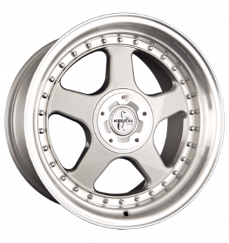 Keskin, KT1 Klassik, 8,5x17 ET20 5x100 72,6, silver lip polish