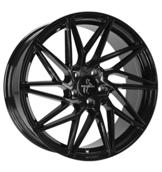 Keskin, KT20 Future, 8x18 ET45 5x108 72,6, schwarz lackiert