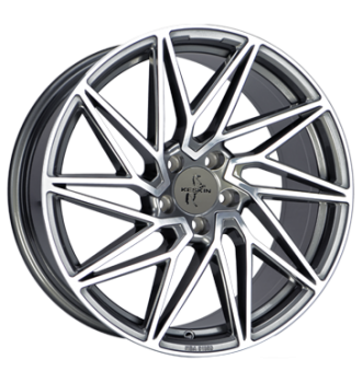 Keskin, KT20 Future, 8x18 ET45 5x108 72,6, palladium front polish
