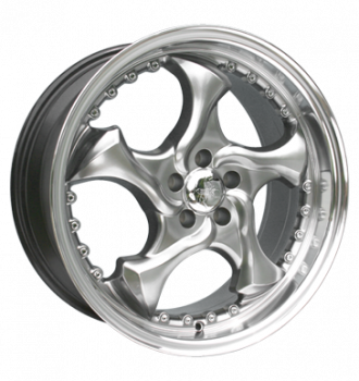 Keskin, KT7 Crazy, 9x17 ET30 5x100 63,4, hyper poliert