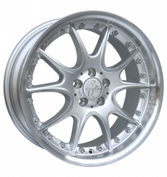 Keskin, KT8 Solaris, 7,5x16 ET30 5x112 72,6, silver lip polish