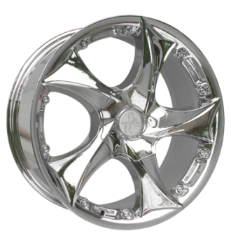 Keskin, KT9 Malik, 8x18 ET35 5x112 72,6, chrom