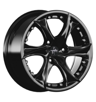 Keskin, KT9 Malik, 5x15 3x112 ET20 57,1 schwarzlackiert