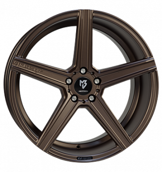 mbDESIGN, KV1, 10x22 ET36 5x127 71,55, bronze seidenmatt