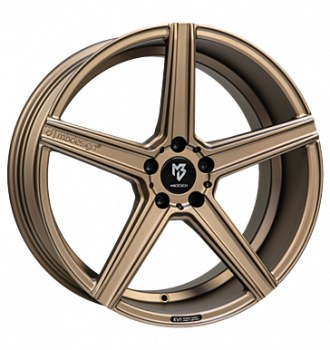mbDESIGN, KV1, 10x22 ET36 5x127 71,55, bronze hell seidenmatt gepulvert