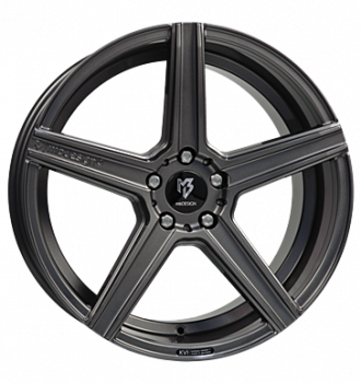 mbDESIGN, KV1, 10x22 ET36 5x127 71,55, grau glänzend lackiert