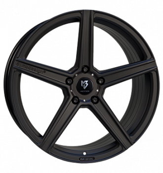 mbDESIGN, KV1S, 8x21 ET40 5x112 75, schwarz stumpfmatt gepulvert