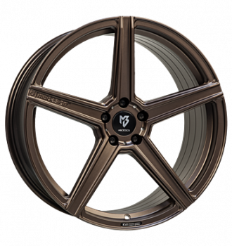 mbDESIGN, KV1S, 8x21 ET40 5x112 75, bronze seidenmatt gepulvert