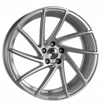 mbDESIGN, KV2, 8,5x20 ET43 5x108 75, lichtsilber