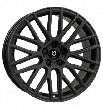 mbDESIGN, KV4, 7,5x18 ET45 5x108 75, schwarz stumpfmatt gepulvert