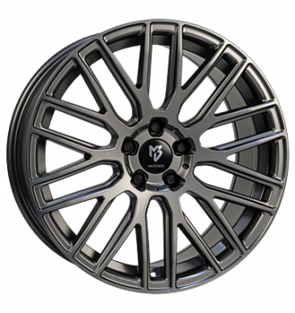 mbDESIGN, KV4, 7,5x18 ET45 5x108 75, grau matt lackiert