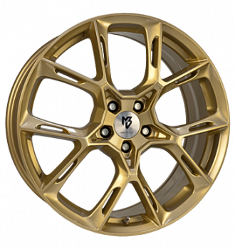 mbDESIGN, KX1, 9x21 ET35 5x115 75, gold glänzend