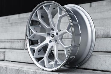 LC–P20 10,5x22 ET25 5x115 71,6 Brushed Silver - SS LIP