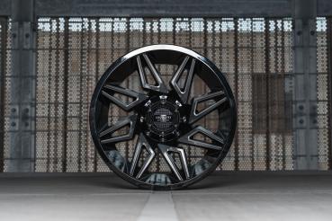 La Chanti Offraod LC-OF 11 12x20 Black Machined ET -44 6x135/139,7 78,1