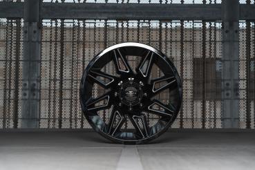 La Chanti Offraod LC-OF 11 12x20 Gloss Black Milled ET -44 6x135/139,7 78,1