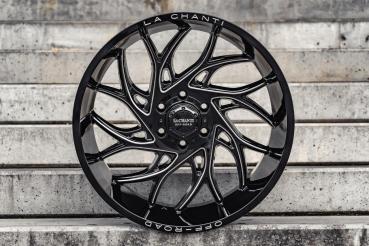 La Chanti Offraod LC-OF 20 10x22 Glossy Black Milled ET 12 8x165,1 121,3